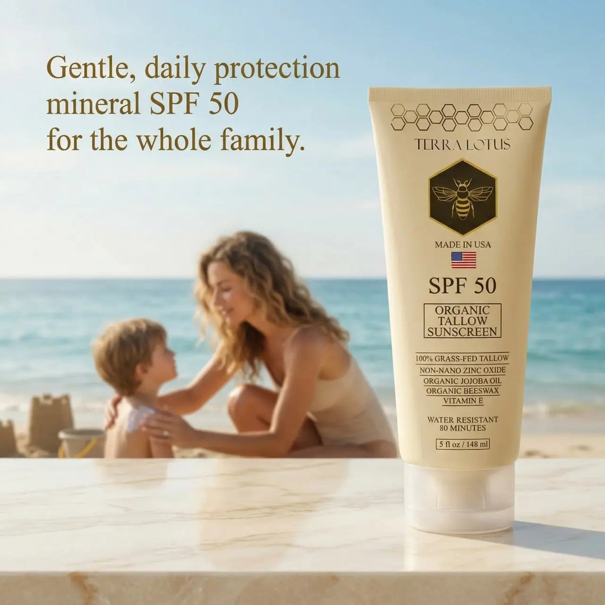 Organic Tallow SPF 50 – 100% Natural Sunscreen