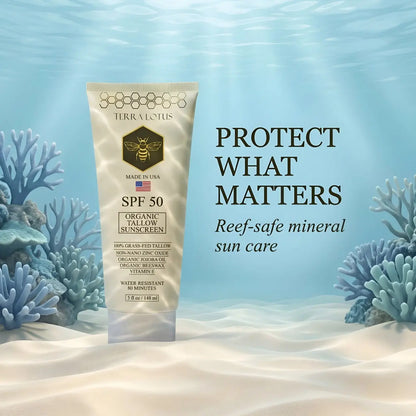 Organic Tallow SPF 50 – 100% Natural Sunscreen