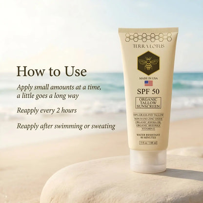 Organic Tallow SPF 50 – 100% Natural Sunscreen