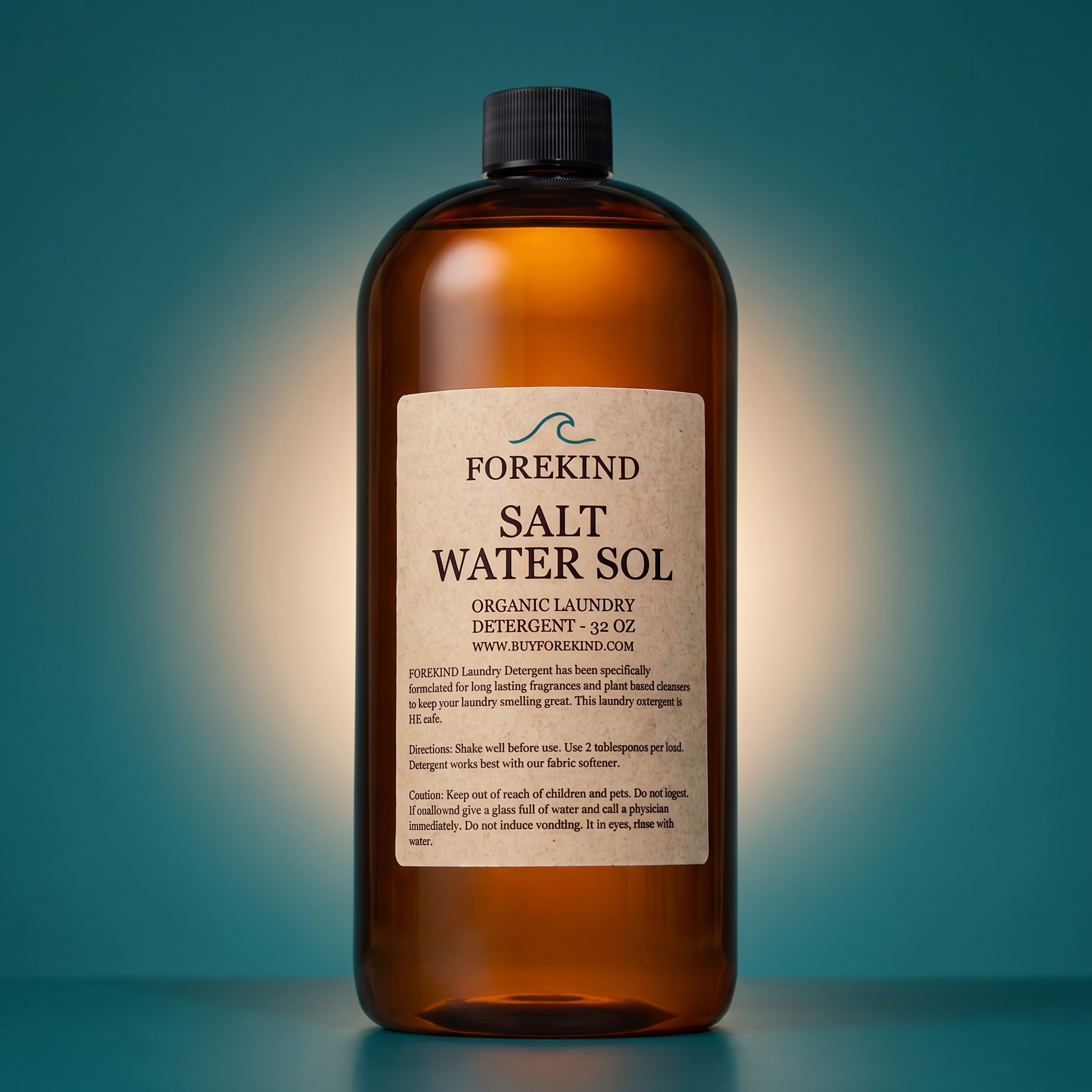 FOREKIND ORGANIC LAUNDRY DETERGENT — SALT WATER SOL