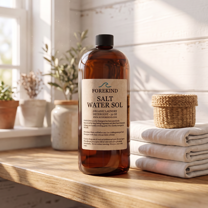 FOREKIND ORGANIC LAUNDRY DETERGENT — SALT WATER SOL